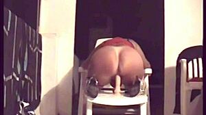 Mature Woman Finds Pleasure With Toys On Terrace