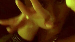 Bollywood dancing babe rocks out feeling the moments