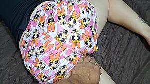 My hermanastra's cute ass gets me hard for a tasty cock suck