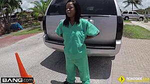 Stacy, 'Give Me That Cock!' Blowjob In Public