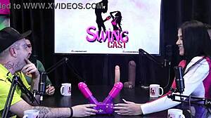 she shows tits after losing jerk-off bet