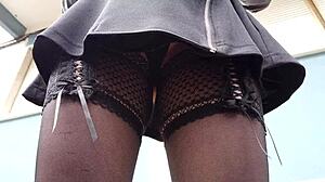 Upskirt Views in Lisbon