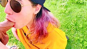 Teen fuck pussy blowjob and cum face great slut and obedient girl -red full video-