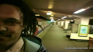 Daring british teen flashes in london