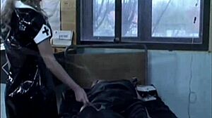 Evil Nurse Dominates in Wild Hospital 4some