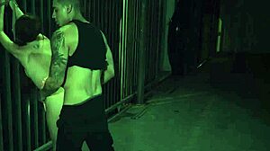 Cum inside hairy teen's pussy with nipple anal bondage, guys!