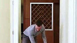 hot teen flashes pussy to tease pervy stepuncle