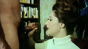 Learning threesome tricks from vintage pros! 🔥