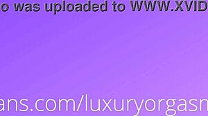 Busty roommate jerks big dick to orgasm - luxuryorgasm