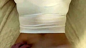 MILF rides dick and takes cum on booty