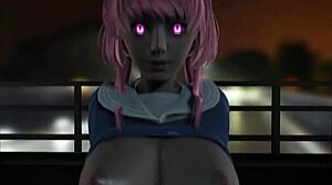 I ride yuno gasai in cowgirl bondage, mirai nikki hentai blowjob