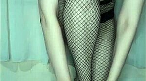 asmr perfect brazilian teen striptease with monster cock fucking