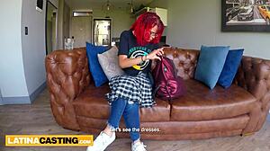 want to see this redhead latina 69 and get rough ass fucked