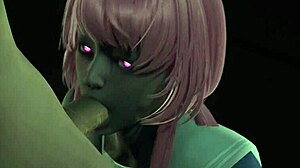 I ride yuno gasai in cowgirl bondage, mirai nikki hentai blowjob