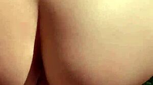 Wow! German Quickie with Cum Swallowing Behind House Corner at BBQ with Friends!