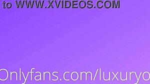 Busty roommate jerks big dick to orgasm - luxuryorgasm