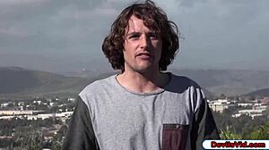 Ebony Babe Fucks White Poolboy With Intense Passion