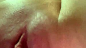 Liza virgin wants to sit on your face and pee with close-up homemade masturbation