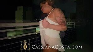 Feeling So Good Having Sex With Husband In Crossdressing Homemade Milf Action On Cassianacosta.Com