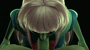 I ride yuno gasai in cowgirl bondage, mirai nikki hentai blowjob