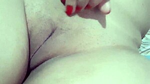 Ever seen a lesbian step-mom masturbate on Halloween? Homemade pussy play leads to orgasm!