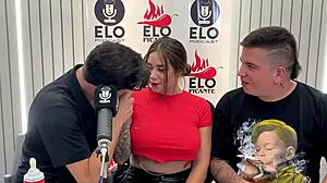 I interviewed sara blonde on elo picante podcast and it ended with her deepthroating my cock and swallowing lots of cum