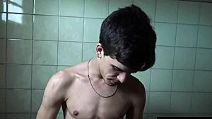 Sebastian sucks uncut cock in latin leche