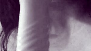 Wet titty play with piercings on latina nipples 😍