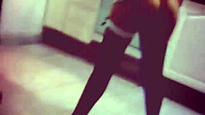 The Latina maid seduces her master to fuck the tied-up model