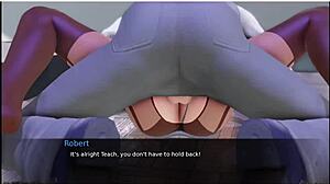 Public sex life hentai part 5 with outdoor game and toy masturbation