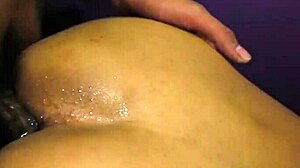 Oiled gay guy barebacks asian ass after blowjob. 😏