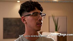 Heather Honey Babysitter Sucks Cock in Missionary Close-Up