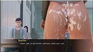 Public sex life hentai part 5 with outdoor game and toy masturbation