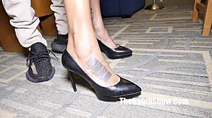 Spit queen dark hazel bang that pussy out pf bhangs