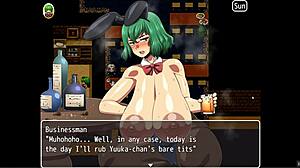 Yuka In Bunnysuit Gives Handjob To Old Pervert 😏