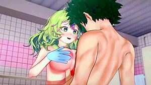 invisible girl rides dick in shower