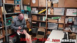 Cop Catches Twink in Office