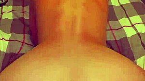 pov FUCKING big booty LATINA in MISSIONARY and DOGGYSTYLE, BENT OVER for HOMEMADE fun