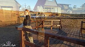 blonde amateur enjoys solo time with vibrator