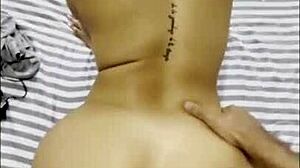 getting a big load on my face from amateur cumshot