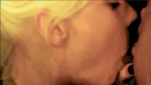 Danish Tina SUCKS COCK, Gets FACE COVERED in CUM