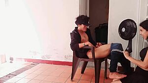 Amateur Colombian Thanks with Hard Anal Fuck, Deepthroat, and Doggy Style in Homemade Video.