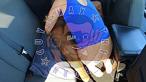 Ella Sucks and Fucks Big Black Cock in Truck