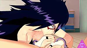 Koikatsu midnight midoriya intensely performs blowjob handjob and cumshot in my hero academia uncensored