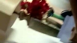 Neighbor's wife sucks and bends over.