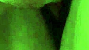 fucking my pierced pussy in crotchless panties with vibrator to loud orgasm