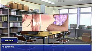 Magical girl Celesphonia gets bound for blowbang in hentai.