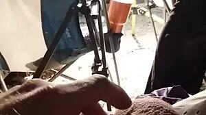 Deepthroat sucking and fucking cock intensely