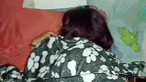 Entering Room With Petite Girlfriend