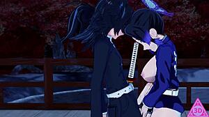 Kocho Shinobu Blows Tomioka Giyu